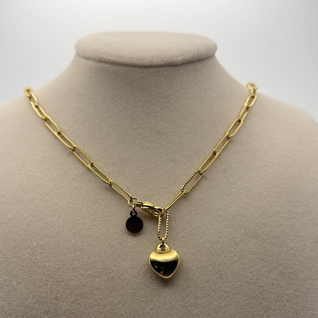 Gold Heart Necklace