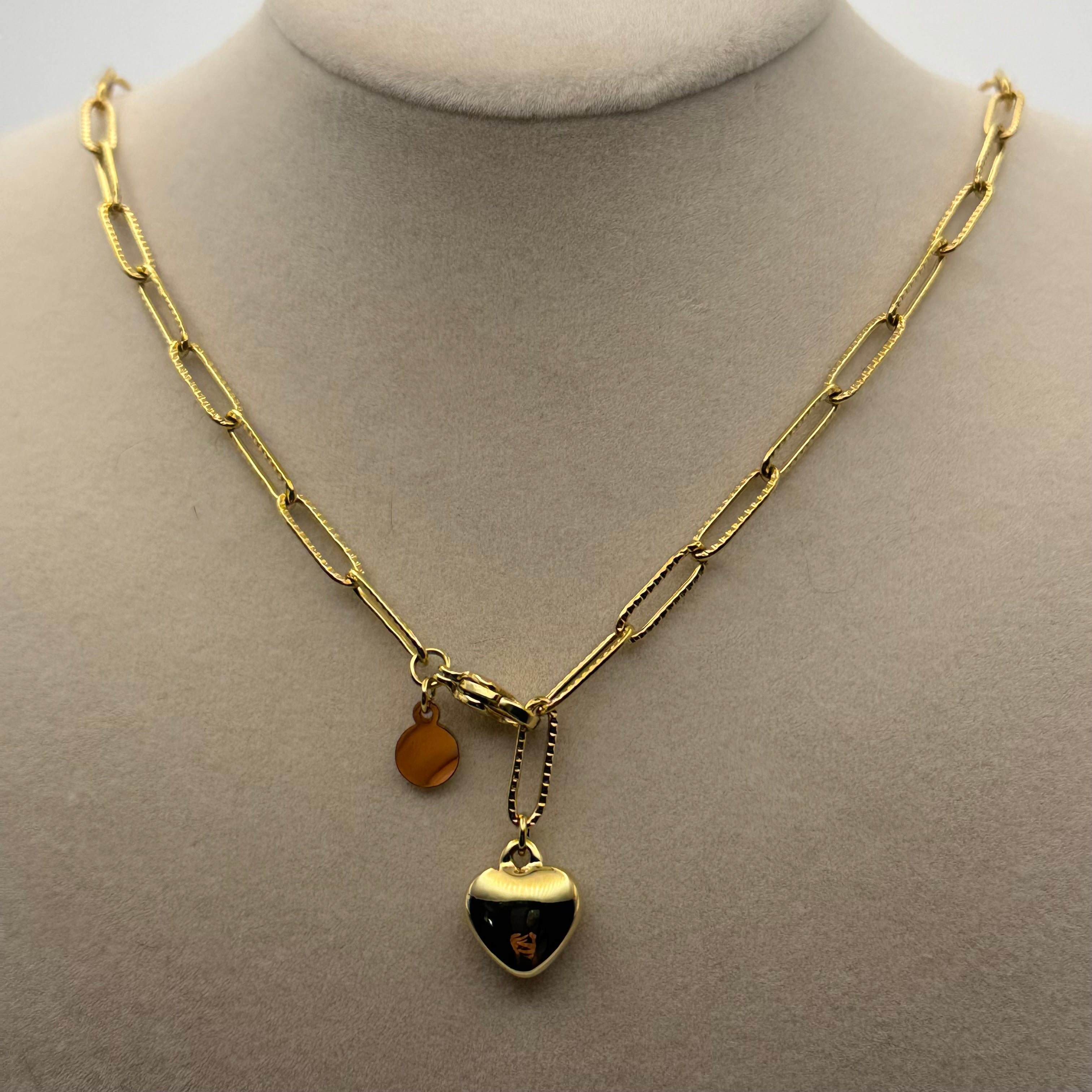 Gold Heart Necklace