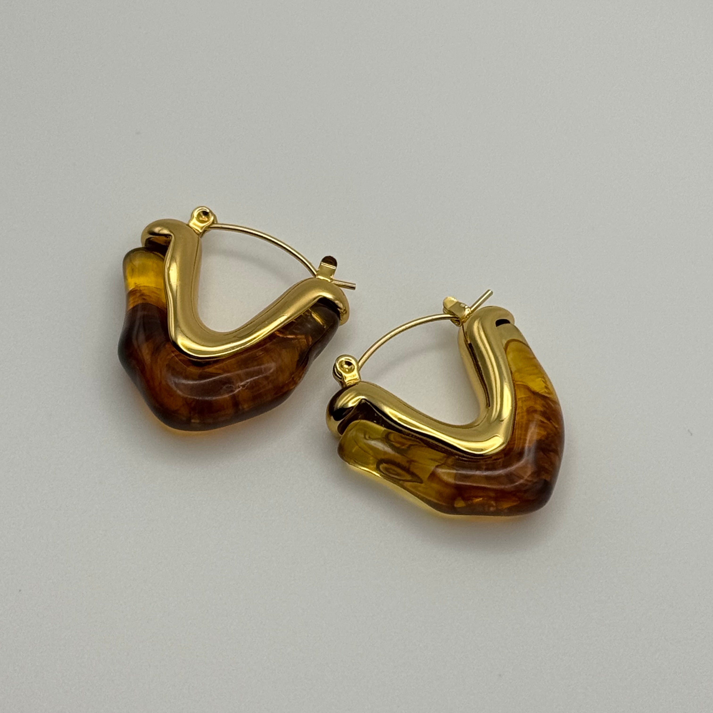 Sierra Amber Earrings