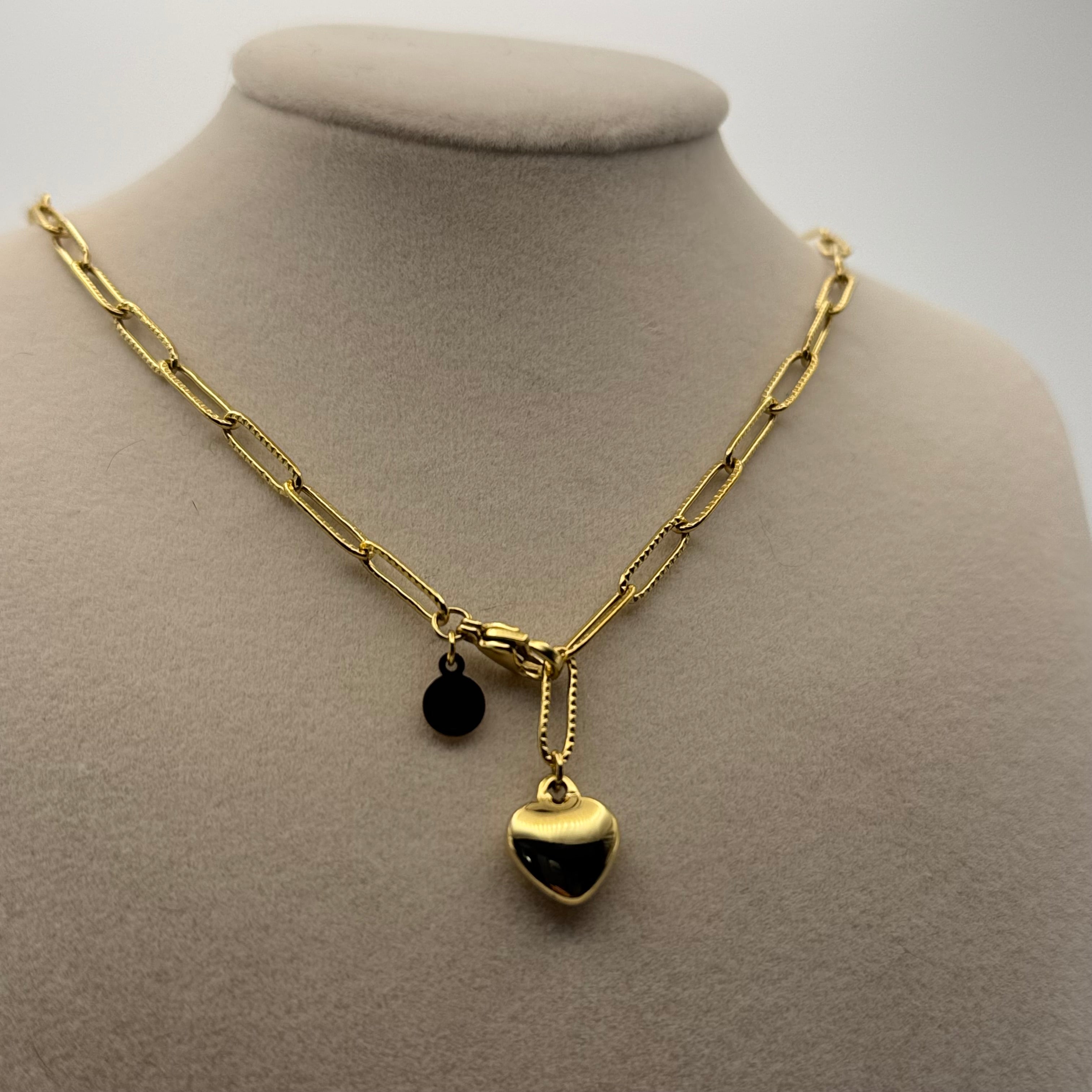 Gold Heart Necklace