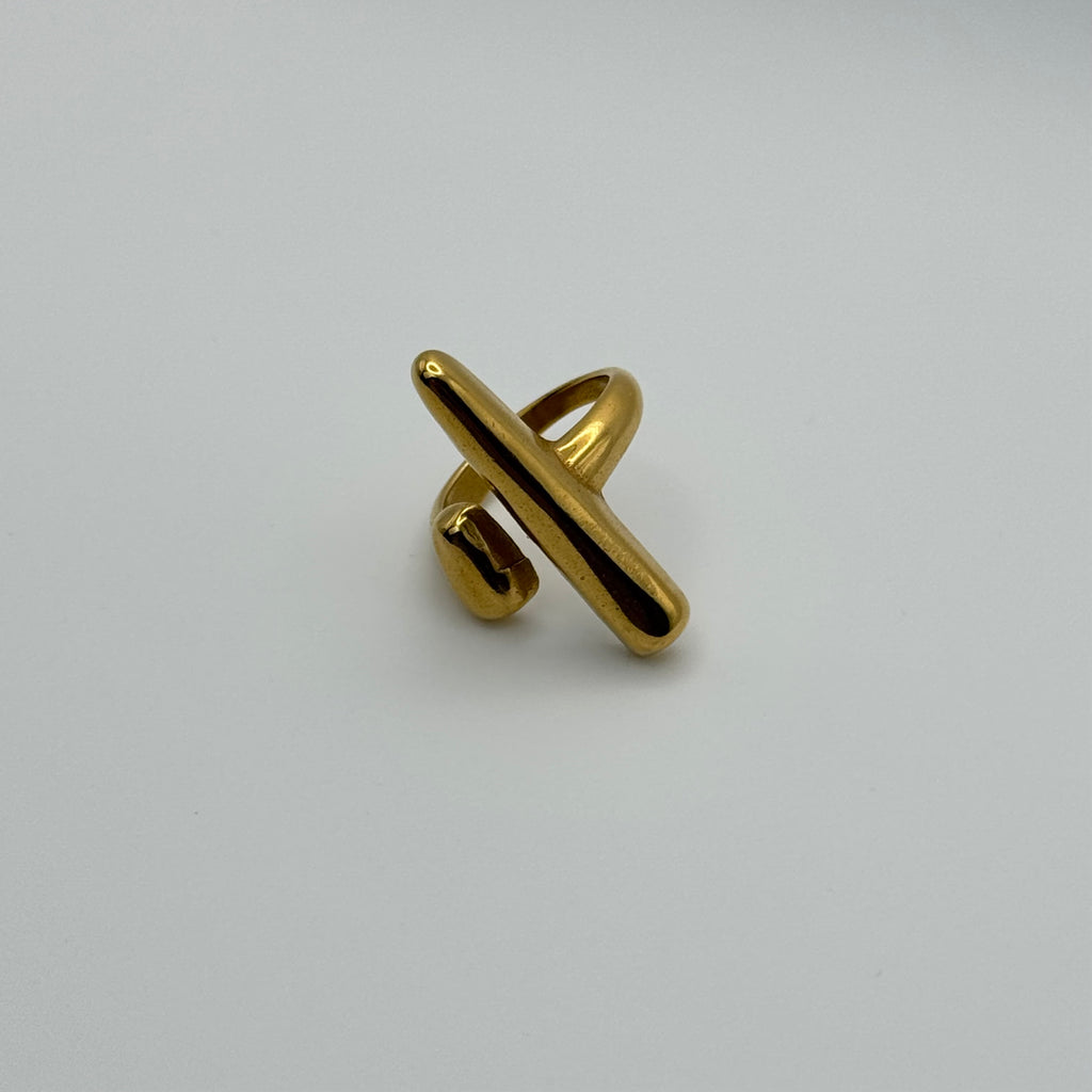 Golden Axis Ring