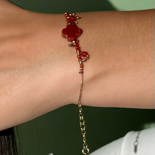 Pulsera Carmesí