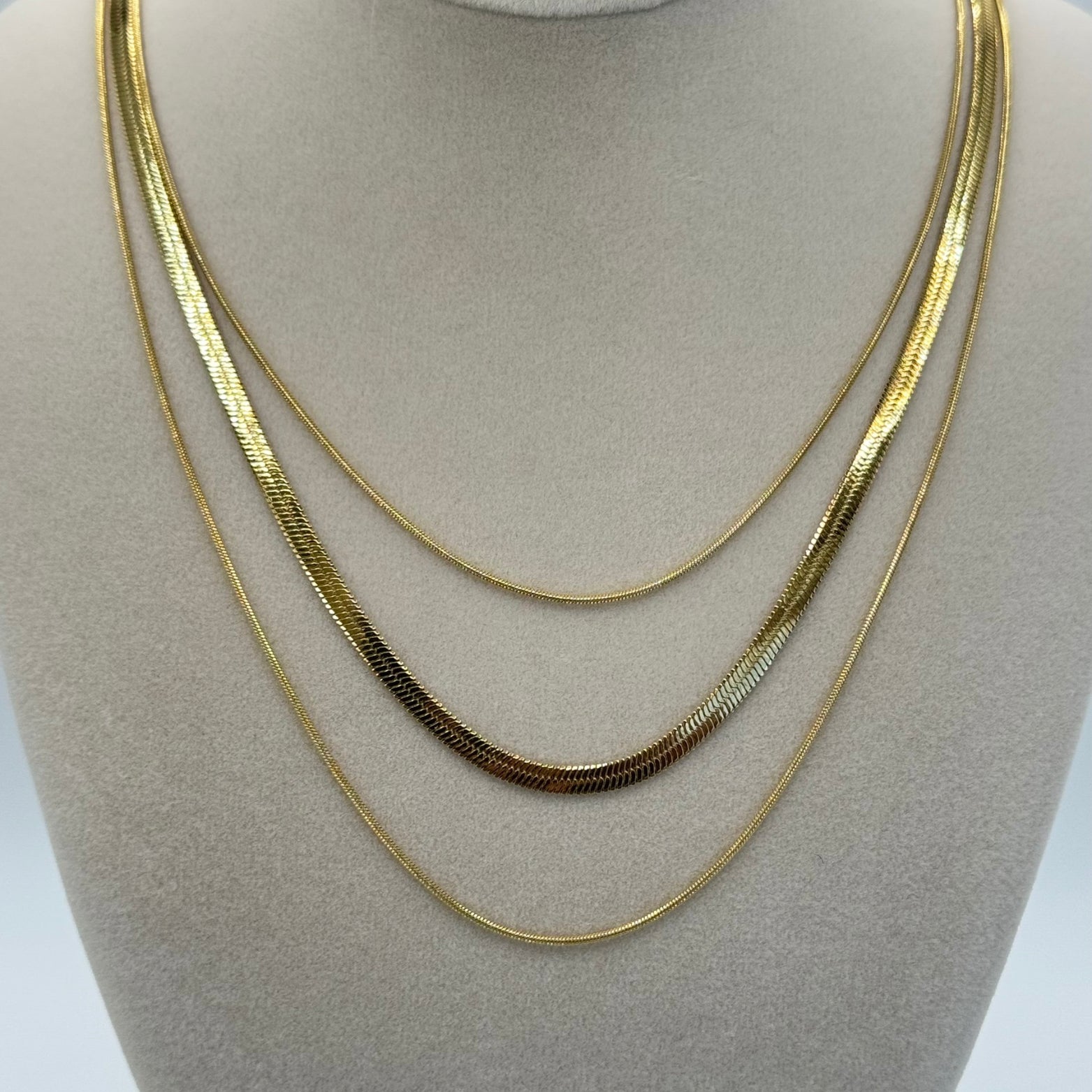 Essence Triple Necklace