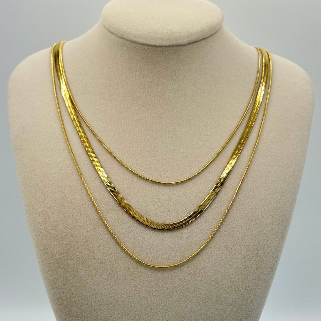 Essence Triple Necklace