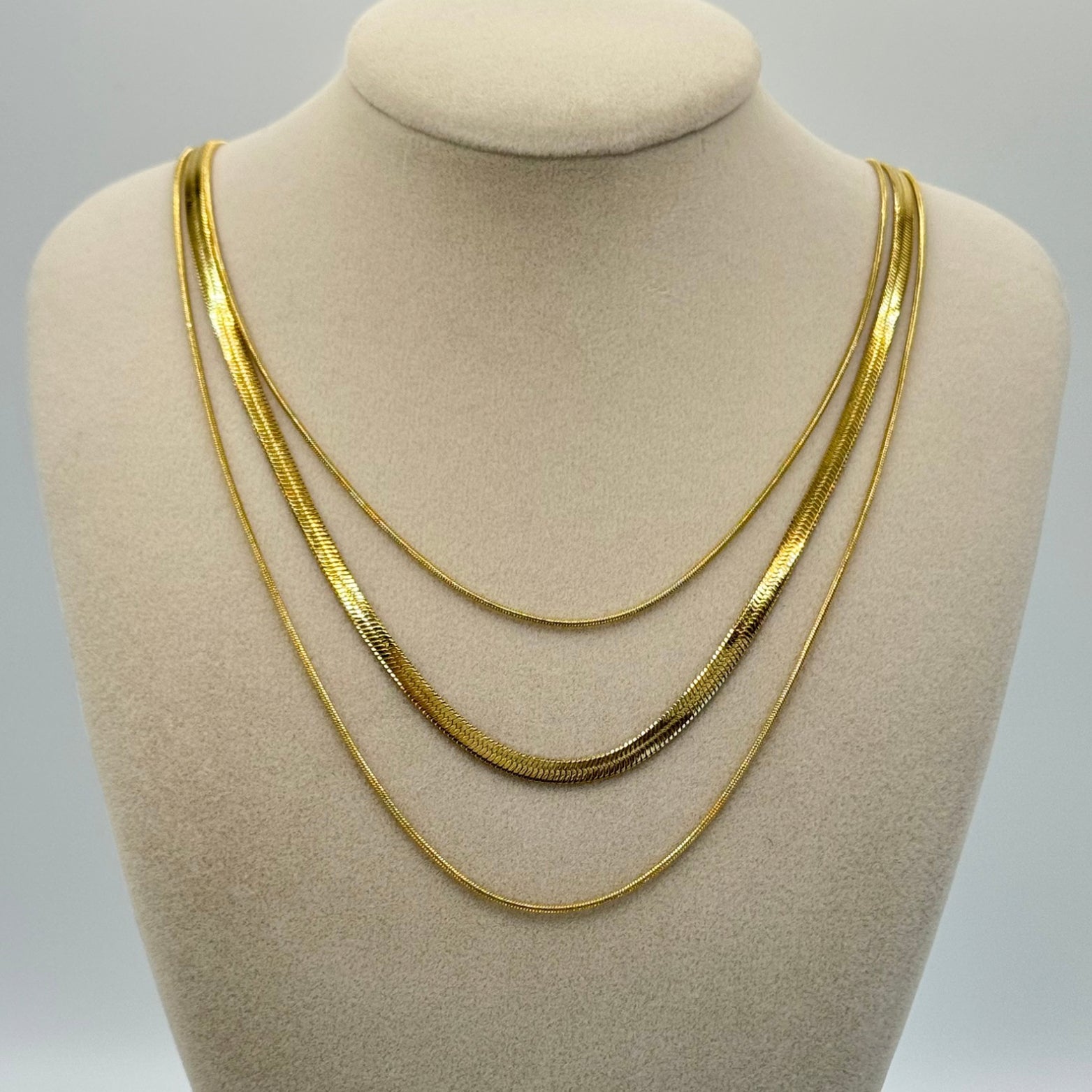 Essence Triple Necklace