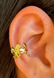 Cuff Flor Dorada