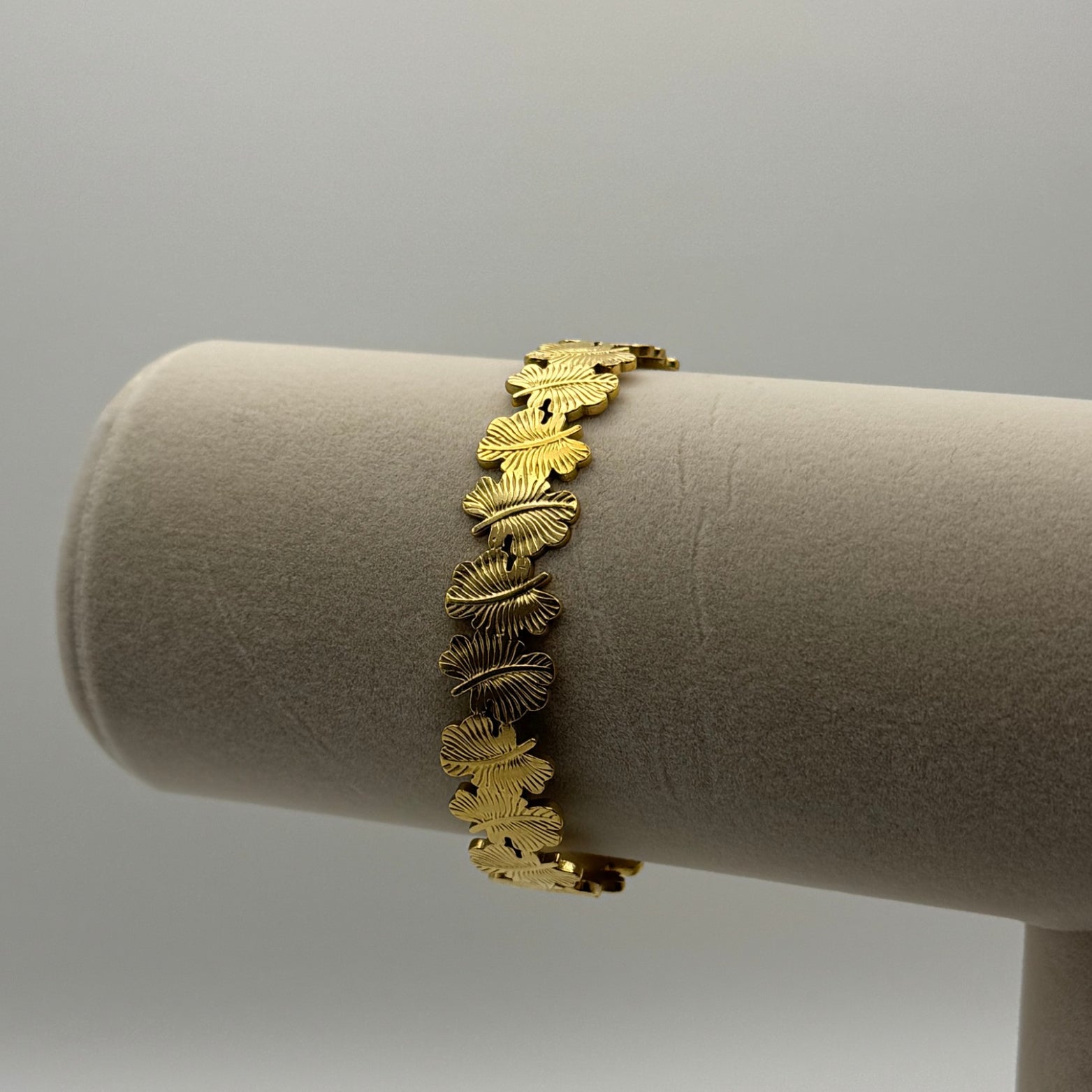 Golden Leaf Bangles